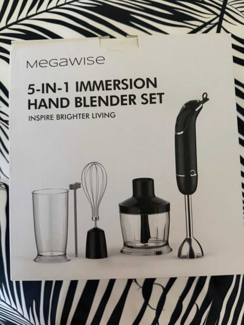 New-in-Box MEGAWISE 5-in1 Immersion Hand Blender Set